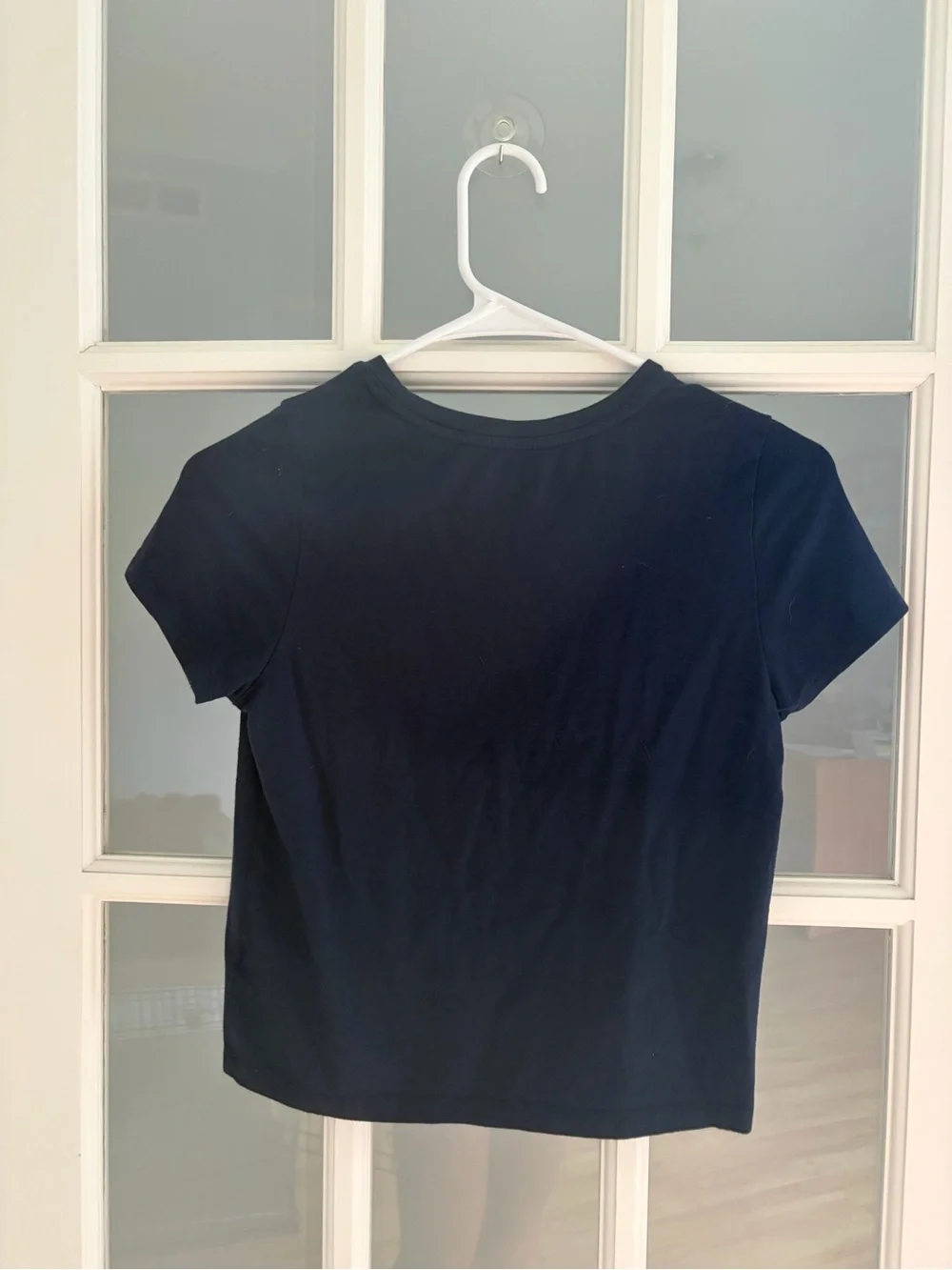 Old Navy Navy Short Sleeve Crewneck Tee - Kids